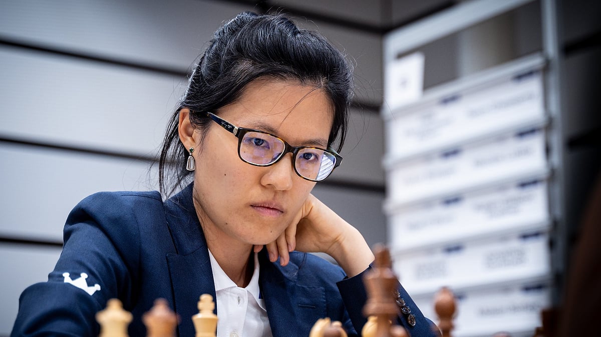 Photo: X | FIDE Chess : World no. 1 women chess player Hou Yifan.